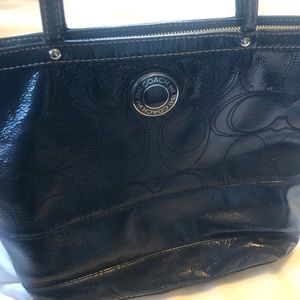Coach Purple Blue Shoulder Purse